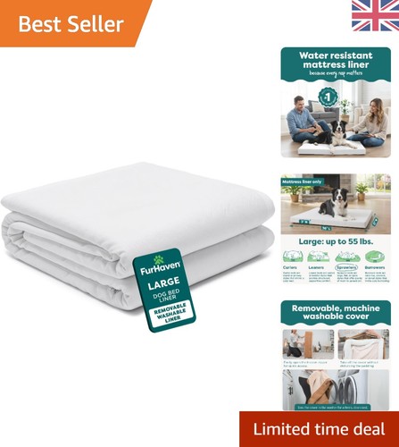 Waterproof large foam pet bed - large,