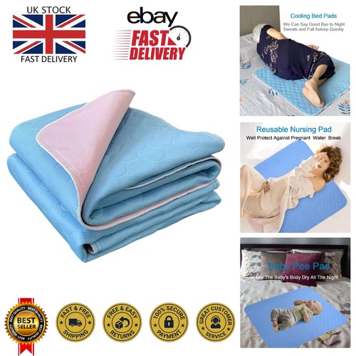 Washable waterproof bed pads - washable,