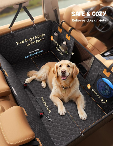 Hard bottom dog car seat - dog,