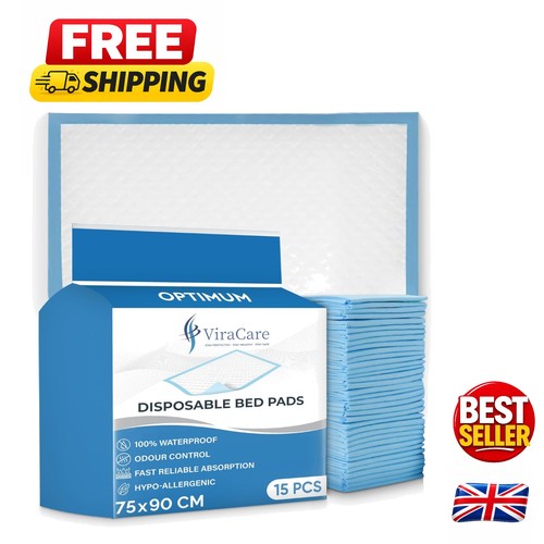Large incontinence bed pads - large,