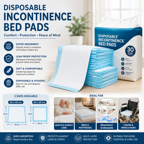 Disposable incontinence bed - disposable,