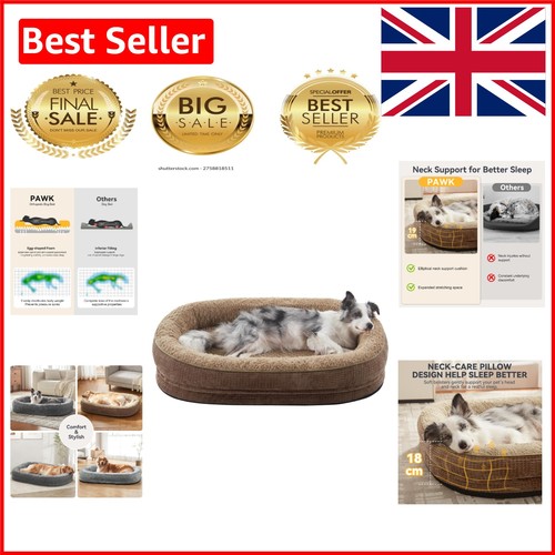 Washable dog bed with - dog,