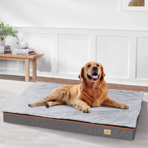 Soft calming dog - bed, large